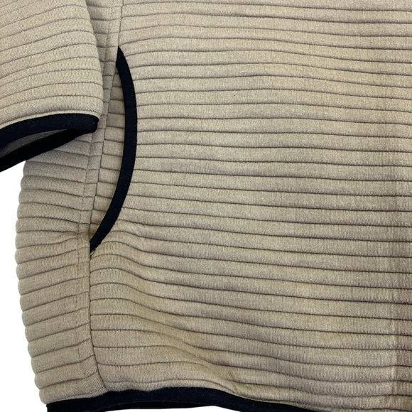 Simply Southern Mocha Ribbed Pullover Sweater Snap Collar Casual Comfy Sz S - Picture 16 of 16